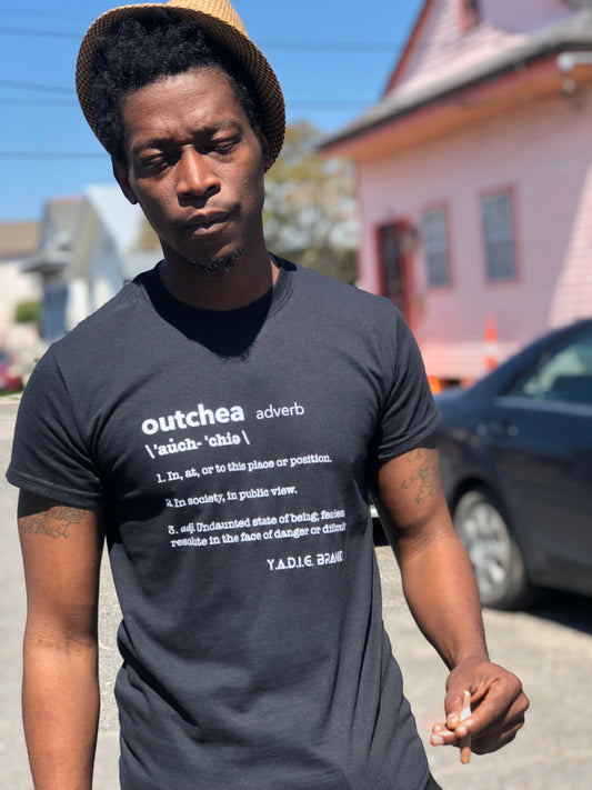 OUTCHEA (1st Edition Men's T-shirt)